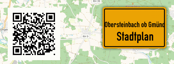 Stadtplan Obersteinbach ob Gmünd