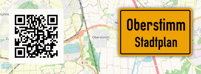 Stadtplan Oberstimm