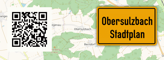 Stadtplan Obersulzbach