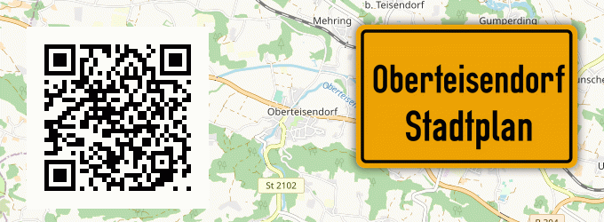 Stadtplan Oberteisendorf