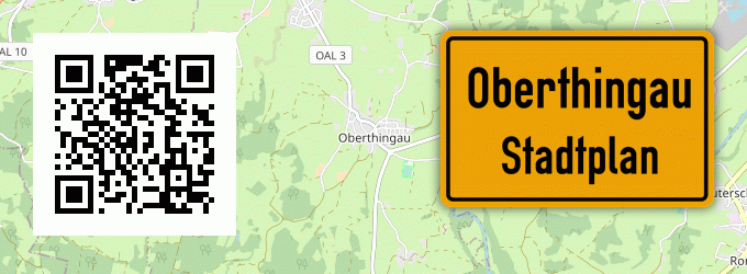 Stadtplan Oberthingau