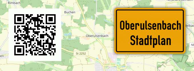 Stadtplan Oberulsenbach