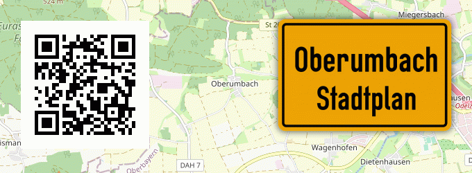 Stadtplan Oberumbach
