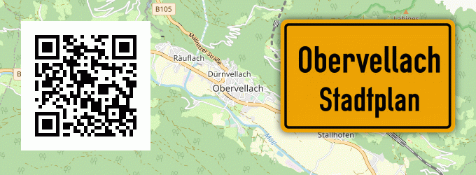 Stadtplan Obervellach