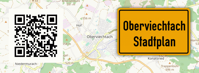 Stadtplan Oberviechtach