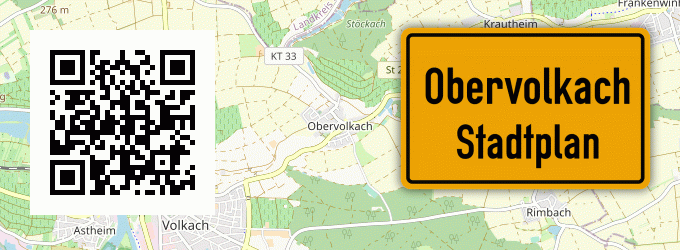 Stadtplan Obervolkach
