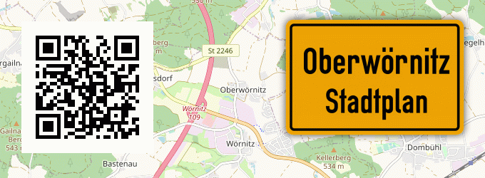 Stadtplan Oberwörnitz