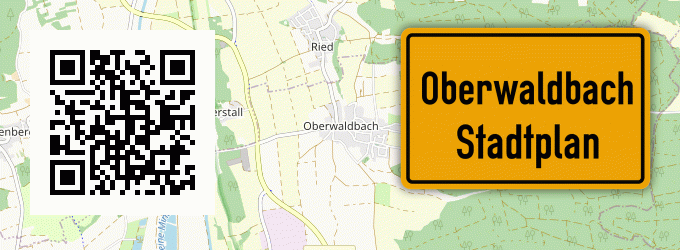 Stadtplan Oberwaldbach