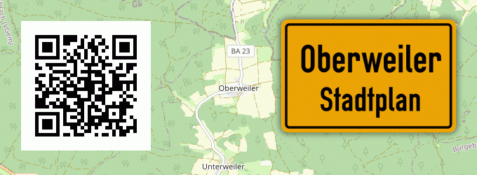 Stadtplan Oberweiler, Eifel