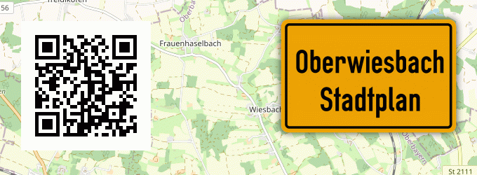 Stadtplan Oberwiesbach