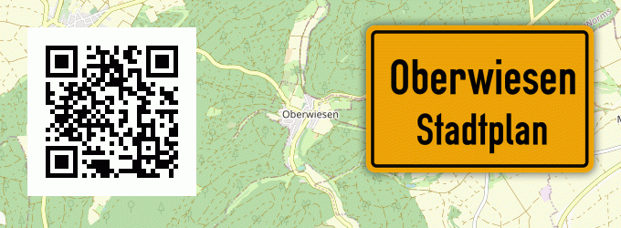 Stadtplan Oberwiesen, Pfalz