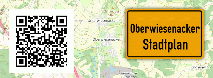 Stadtplan Oberwiesenacker