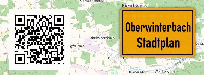 Stadtplan Oberwinterbach