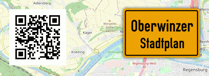 Stadtplan Oberwinzer