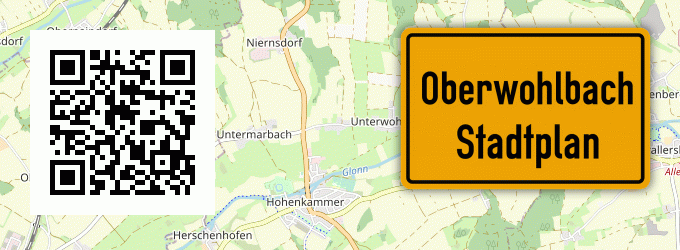 Stadtplan Oberwohlbach