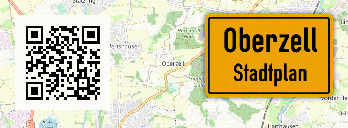 Stadtplan Oberzell