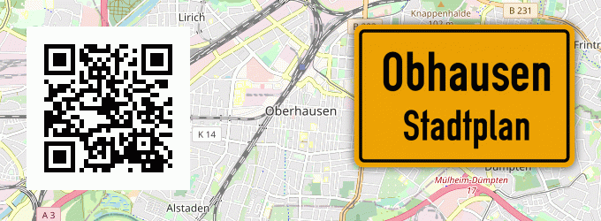 Stadtplan Obhausen