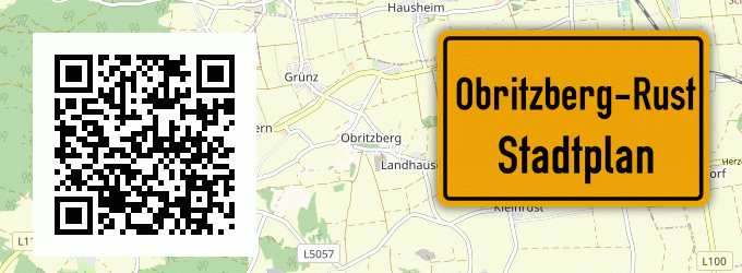 Stadtplan Obritzberg-Rust