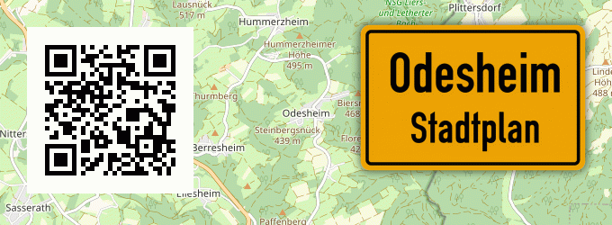 Stadtplan Odesheim