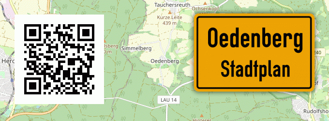 Stadtplan Oedenberg