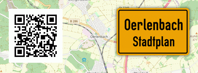 Stadtplan Oerlenbach