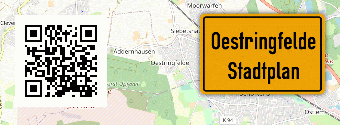 Stadtplan Oestringfelde
