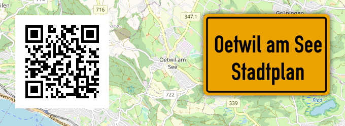 Stadtplan Oetwil am See