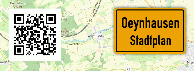 Stadtplan Oeynhausen