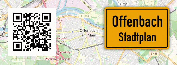 Stadtplan Offenbach