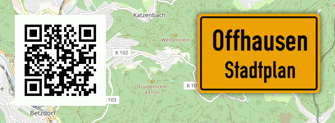 Stadtplan Offhausen