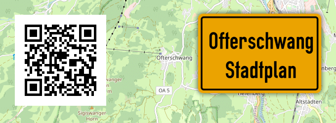 Stadtplan Ofterschwang
