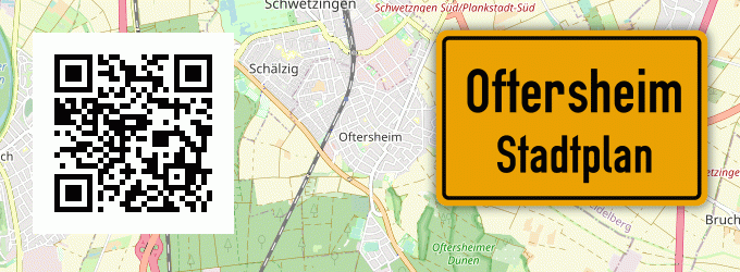 Stadtplan Oftersheim