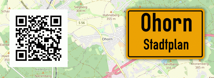 Stadtplan Ohorn