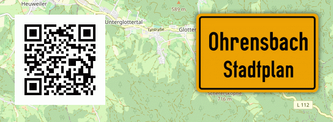 Stadtplan Ohrensbach