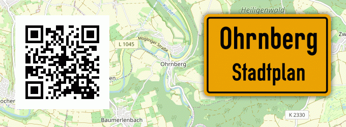Stadtplan Ohrnberg