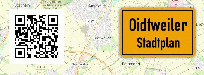 Stadtplan Oidtweiler