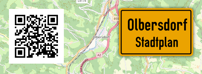Stadtplan Olbersdorf