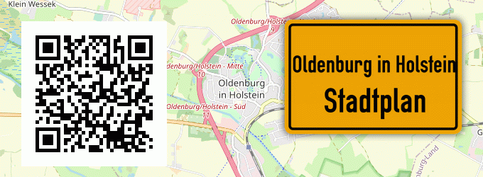 Stadtplan Oldenburg in Holstein