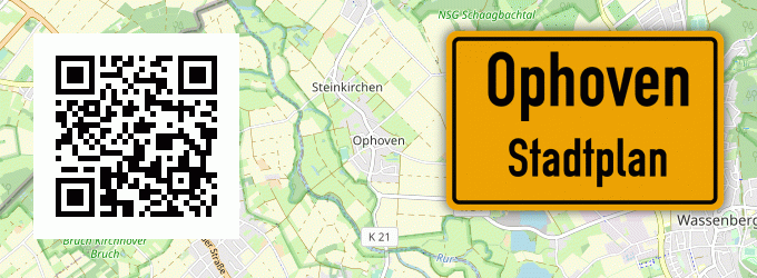 Stadtplan Ophoven