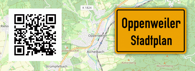 Stadtplan Oppenweiler