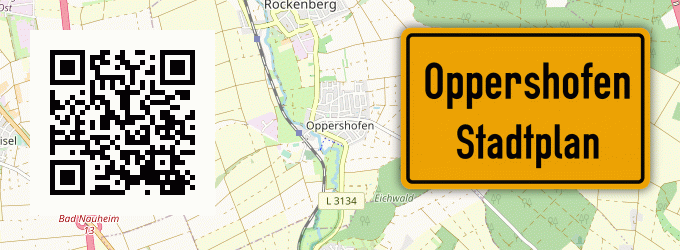 Stadtplan Oppershofen, Hessen