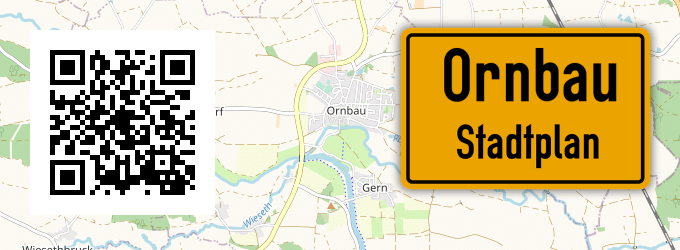 Stadtplan Ornbau