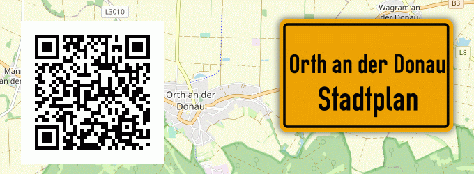 Stadtplan Orth an der Donau
