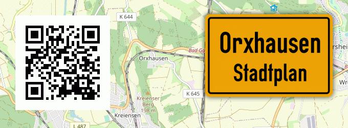 Stadtplan Orxhausen