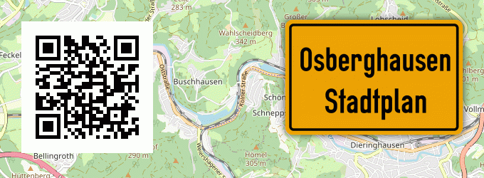 Stadtplan Osberghausen