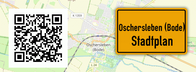 Stadtplan Oschersleben (Bode)