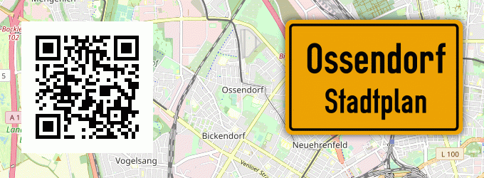 Stadtplan Ossendorf