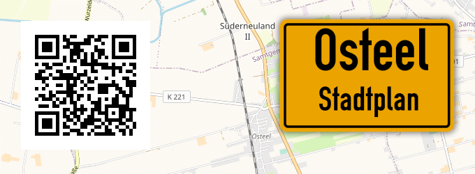 Stadtplan Osteel