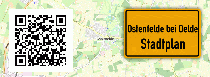 Stadtplan Ostenfelde bei Oelde