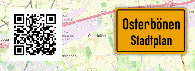 Stadtplan Osterbönen